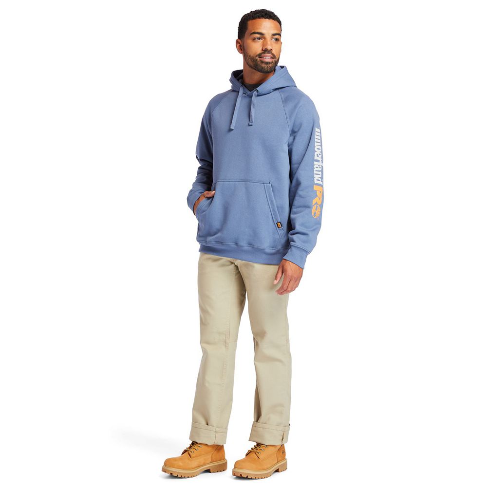 Timberland Mens Sweatshirts PRO® Hood Honcho Sport Hoodie - Blue - India XG5629730